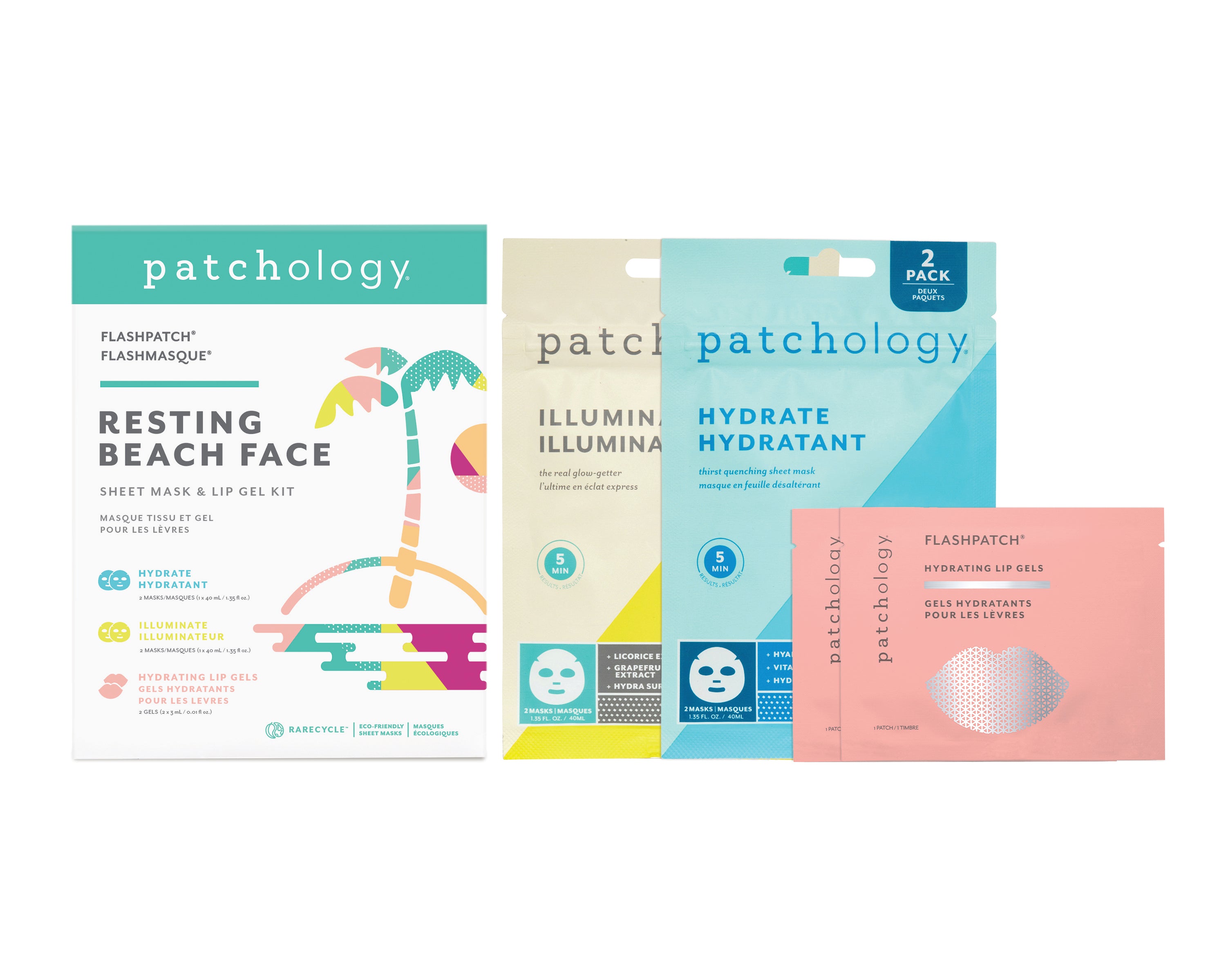 Resting Beach Face Kit