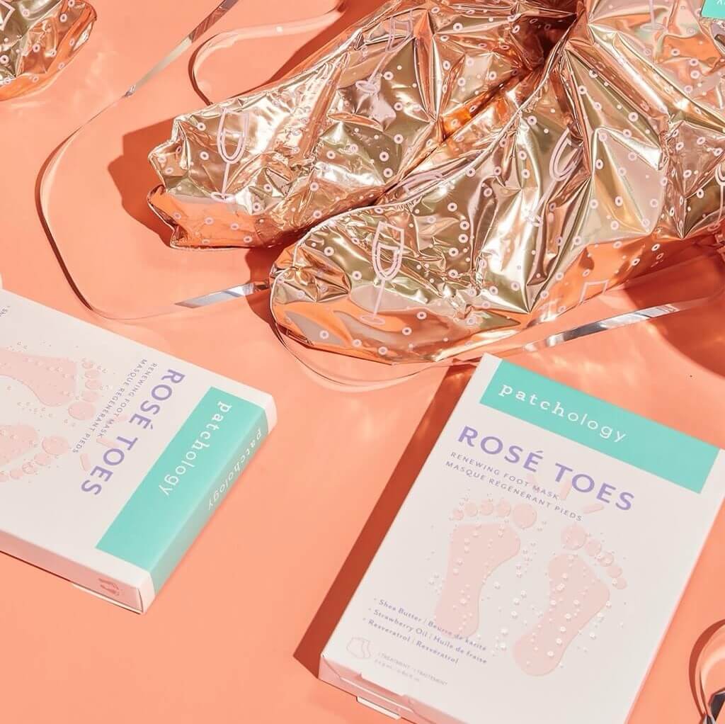 Rosé Toes Foot Mask