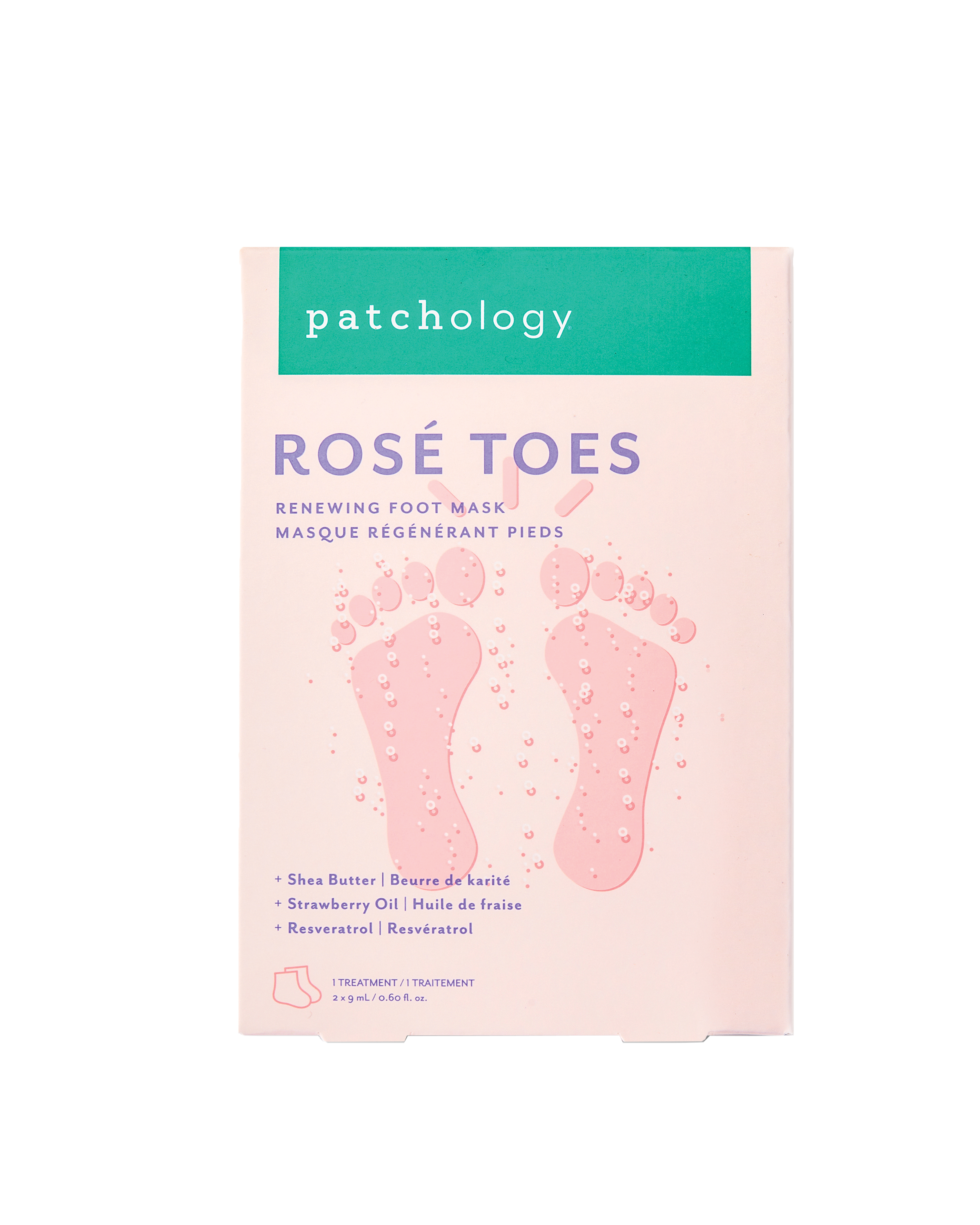 Rosé Toes Foot Mask